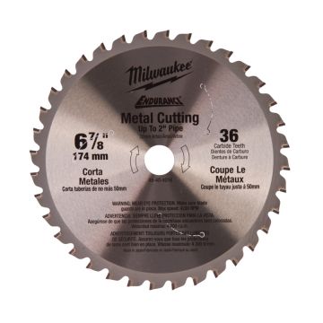 Circular saw blades for metal