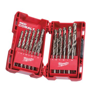Red Cobalt HSS-G Drill Bits