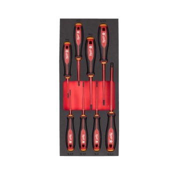 VDE Trilobe Screwdriver Set Foam Insert
